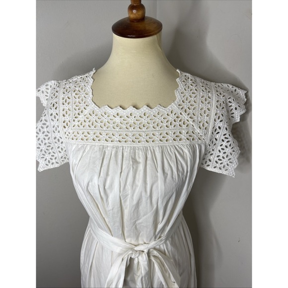 Doen White Lace Maxi Dress - Picture 5 of 11